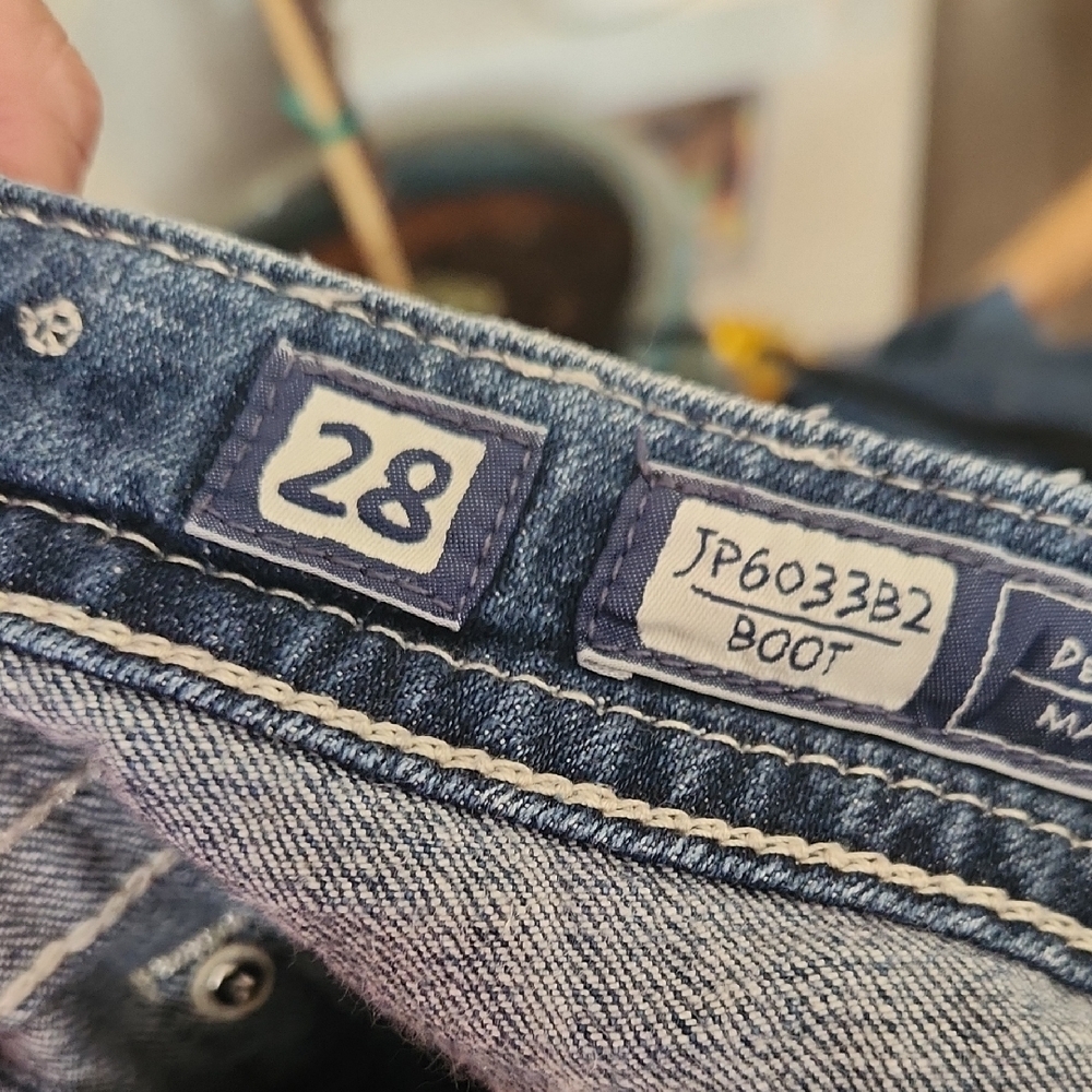 Miss Me Dark Blue Boot Cut Jeans - Picture 4 of 4